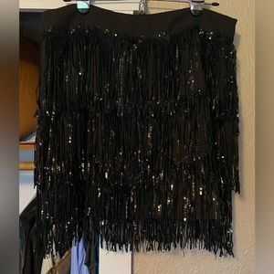 Sparkly sequins VICI mini skirt